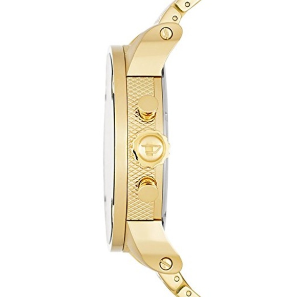 Diesel Men's DZ7287 Little Daddy Gold Watch - Picture 2 of 5